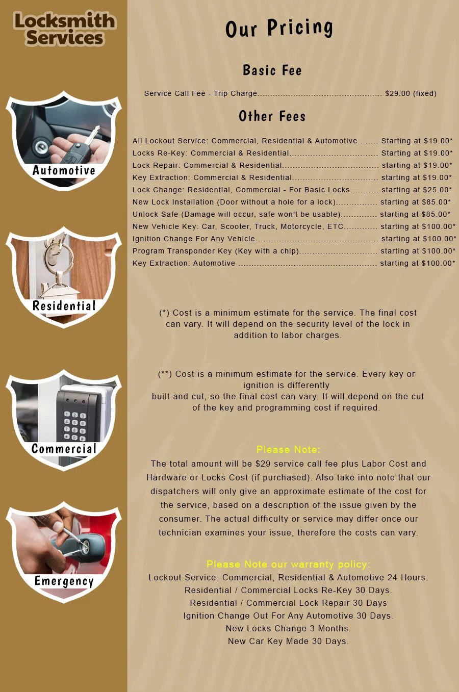 Seffner FL Locksmith Store Seffner, FL 813-418-7297